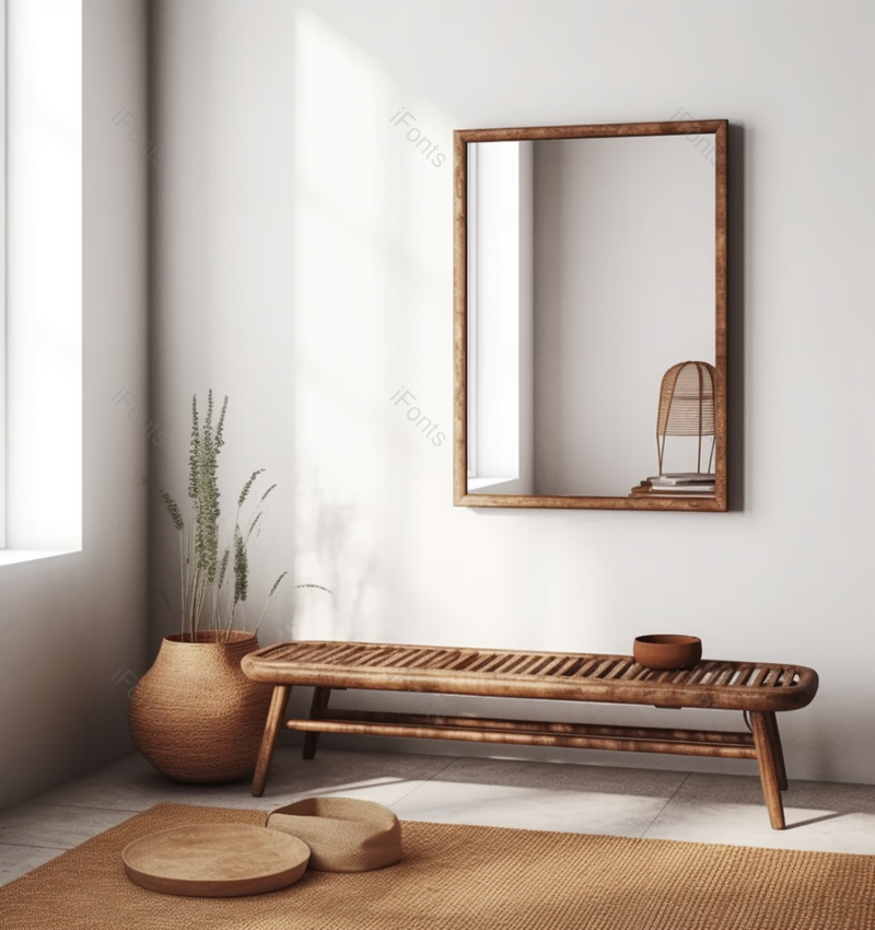 农舍客厅内部的模型框架,高清,摄影图,摄影图片,图片大全,摄影图免费下载